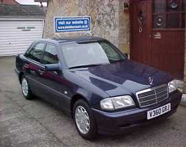 Click on this photo of the Mercedes-Benz C Class C240 Elegance (facelift model) Saloon Auto to enlarge... for sale at DW Leisure Mercedes Benz Specialist Welling - if this photo is missing try refreshing the page if the photo still doesn't appear this vehicle might be already sold - click the home button if you found this page via a search engine