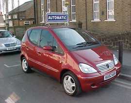 Click on this photo of the Mercedes-Benz A Class A 140 Avantgarde new shape 5 door Auto to enlarge... for sale at DW Leisure Mercedes Benz Specialist Welling - if this photo is missing try refreshing the page if the photo still doesn't appear this vehicle might be already sold - click the home button if you found this page via a search engine