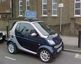 Click on this photo of the Smart City-Convertible Pulse  0.6 Automatic Cabriolet Auto Tiptronic to enlarge... for sale at DW Leisure Mercedes Benz Specialist Welling - if this photo is missing try refreshing the page if the photo still doesn't appear this vehicle might be already sold - click the home button if you found this page via a search engine