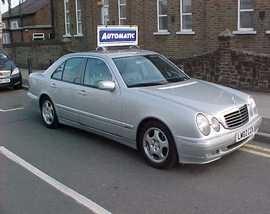 Click on this photo of the Mercedes-Benz E Class E320 Avantgarde Saloon Auto to enlarge... for sale at DW Leisure Mercedes Benz Specialist Welling - if this photo is missing try refreshing the page if the photo still doesn't appear this vehicle might be already sold - click the home button if you found this page via a search engine