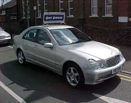 Click on this photo of the Mercedes-Benz C Class C240 2.6 Avantgarde (new shape) Saloon to enlarge... for sale at DW Leisure Mercedes Benz Specialist Welling - if this photo is missing try refreshing the page if the photo still doesn't appear this vehicle might be already sold - click the home button if you found this page via a search engine