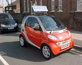 Click on this photo of the Smart City-Coupe Passion 0.6 Soft Touch Coupe Auto Automatic to enlarge... for sale at DW Leisure Mercedes Benz Specialist Welling - if this photo is missing try refreshing the page if the photo still doesn't appear this vehicle might be already sold - click the home button if you found this page via a search engine