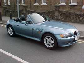 Click on this photo of the BMW Z3 1.9 Convertible 5-Speed to enlarge... for sale at DW Leisure Mercedes Benz Specialist Welling - if this photo is missing try refreshing the page if the photo still doesn't appear this vehicle might be already sold - click the home button if you found this page via a search engine