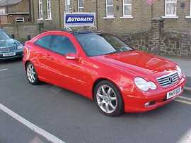 Click on this photo of the Mercedes-Benz C Class C180 2.0 Sport Evolution Automatic Coupe Auto Automatic to enlarge... for sale at DW Leisure Mercedes Benz Specialist Welling - if this photo is missing try refreshing the page if the photo still doesn't appear this vehicle might be already sold - click the home button if you found this page via a search engine